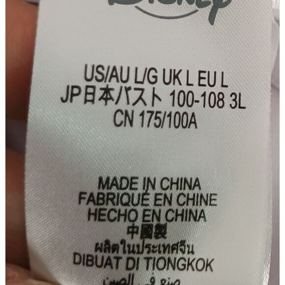 Disney Minnie Mouse One-Piece Tropical Print Swimsuit With Adjustable Straps & R - Picture 9 of 10